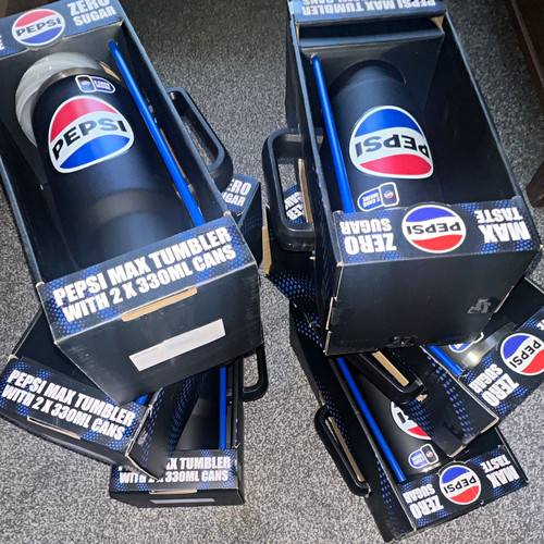 Pepsi max tumbler with - with, 2