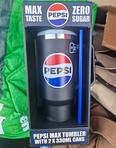 Pepsi max tumbler with - max,
