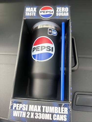 Pepsi tumbler with cans - tumbler, of
