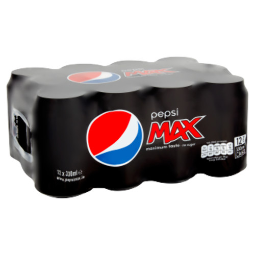 Pepsi max cans - 24,