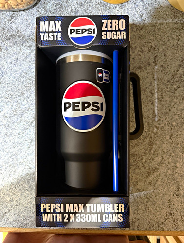 Pepsi max zero - tumbler, &