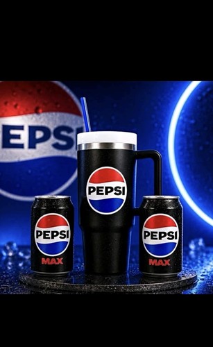 Pepsi max tumbler stainless - pepsi,