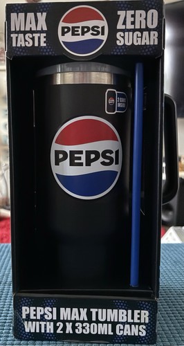Pepsi max tumbler with - max, x