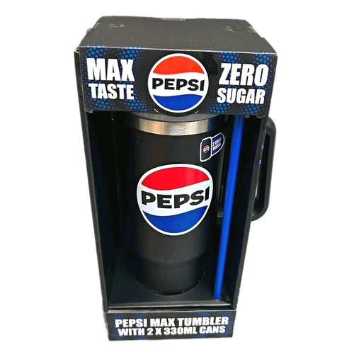 Pepsi max 1200ml black steel - max,